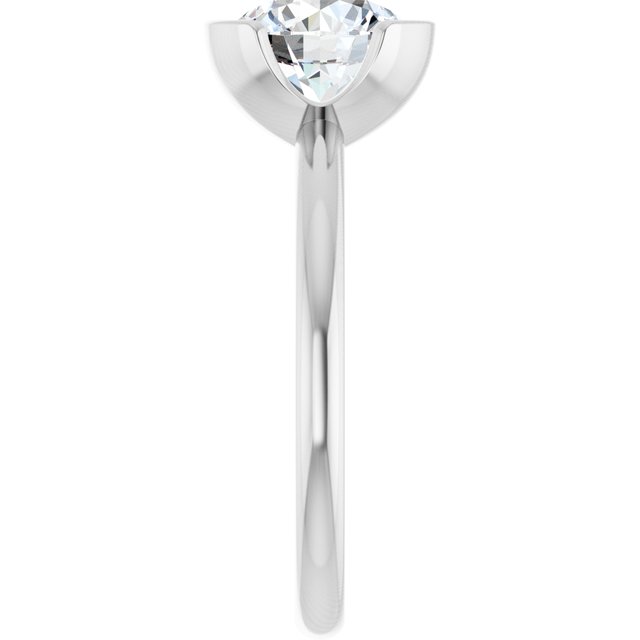 2 CTW Lab-Grown Diamond Engagement Ring, 9.8 mm