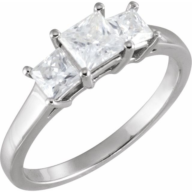 Matching Band for 3.5x3.5 mm Square Ring