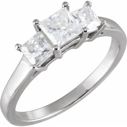 Matching Band for 3.5x3.5 mm Square Ring
