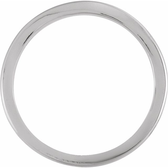 Matching Band for 4.5x4.5 mm Square Ring