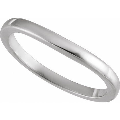 Matching Band for 4.5x4.5 mm Square Ring
