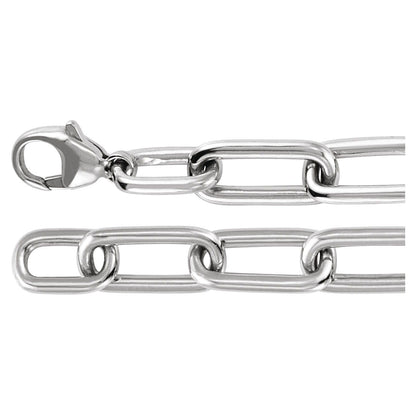 1 1/2 CTW Lab-Grown Diamond Paperclip-Style 7" Bracelet