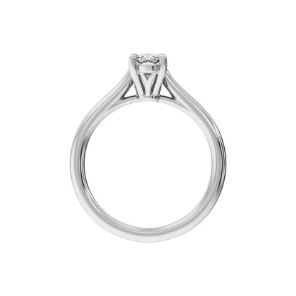 1 CTW Lab-Grown Diamond Engagement Ring, 10 mm