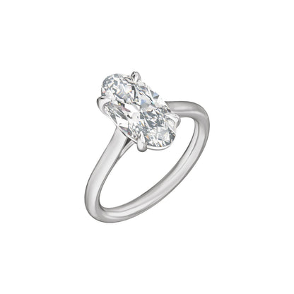 3 CTW Lab-Grown Diamond Engagement Ring