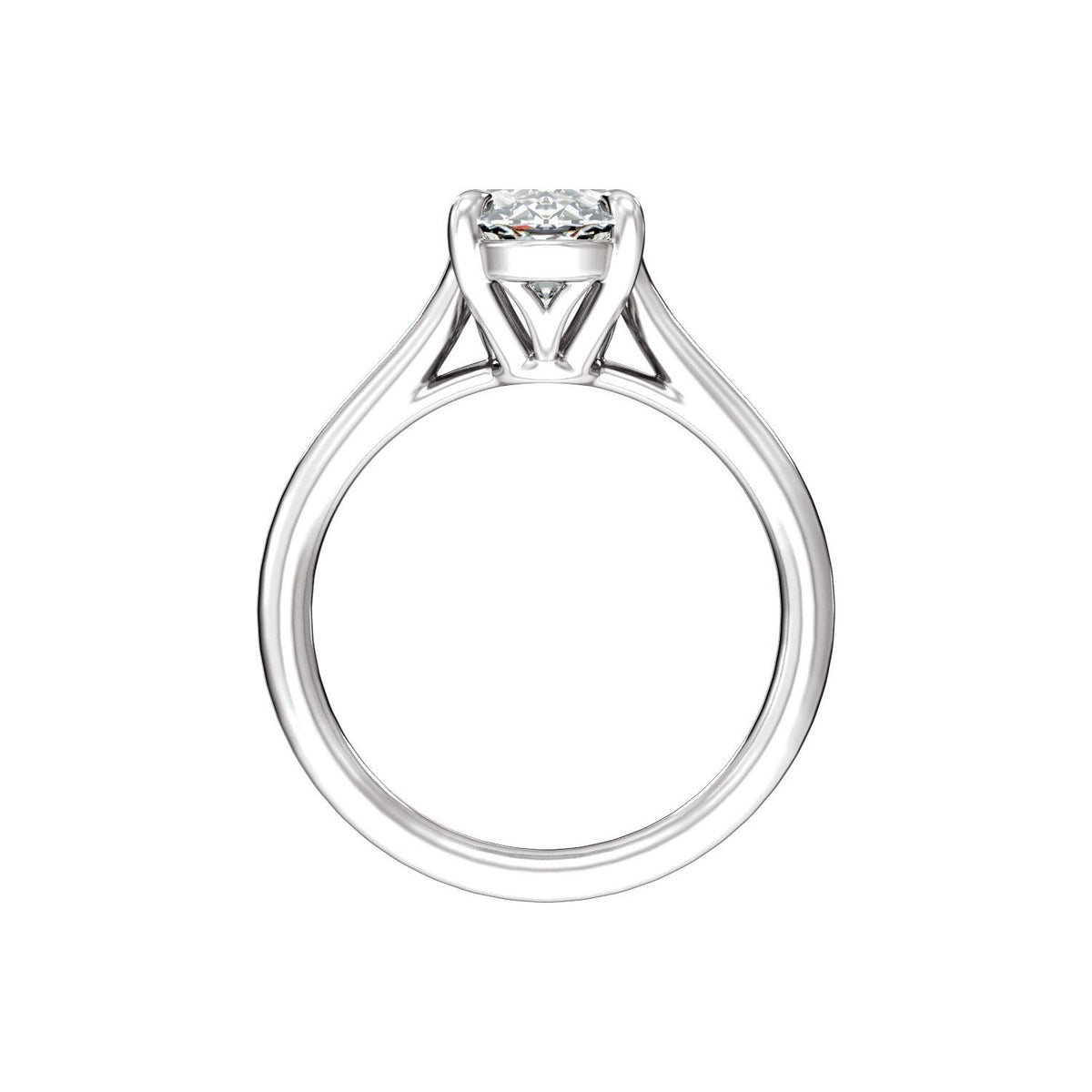 3 CTW Lab-Grown Diamond Engagement Ring