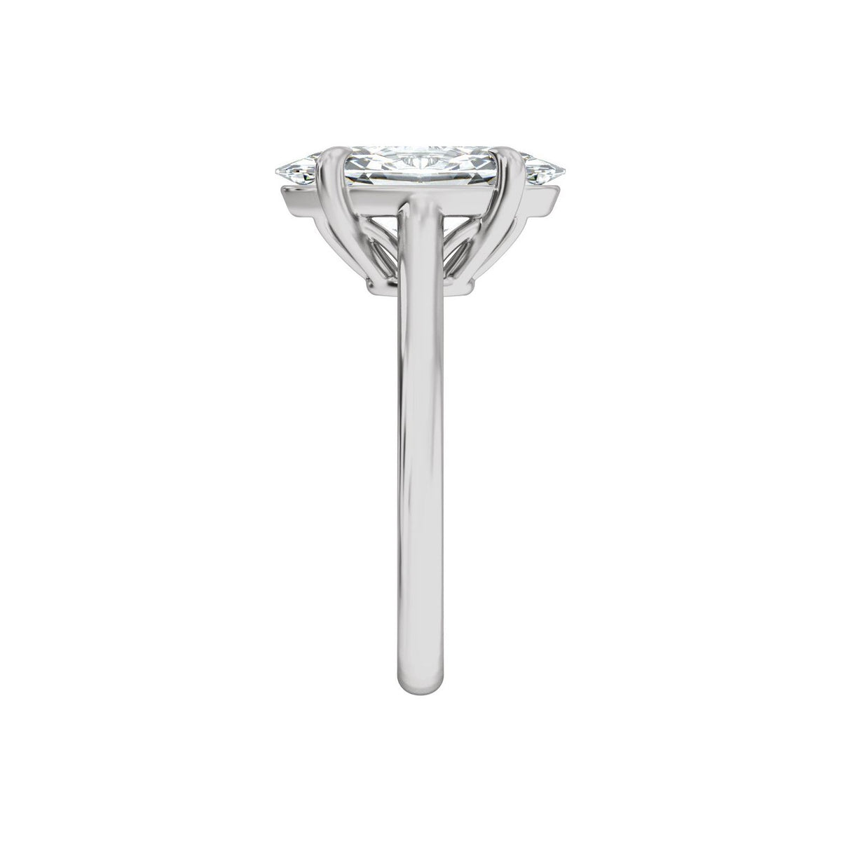 3 CTW Lab-Grown Diamond Engagement Ring
