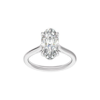 3 CTW Lab-Grown Diamond Engagement Ring