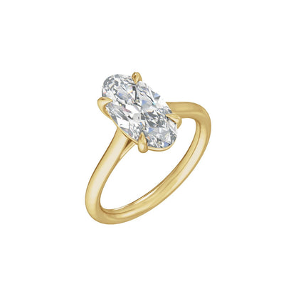 3 CTW Lab-Grown Diamond Engagement Ring