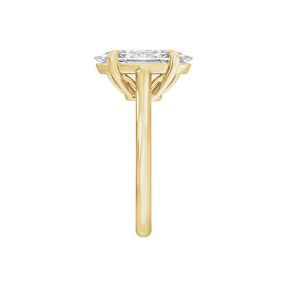 3 CTW Lab-Grown Diamond Engagement Ring