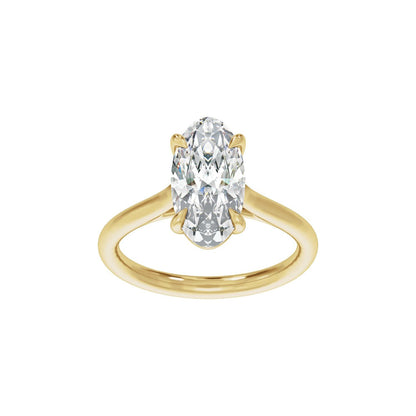 3 CTW Lab-Grown Diamond Engagement Ring