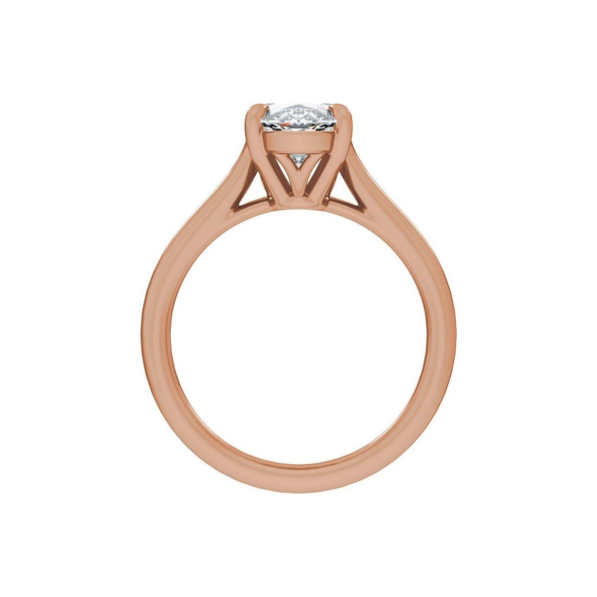 3 CTW Lab-Grown Diamond Engagement Ring
