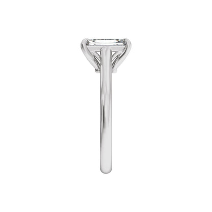 1 CTW Lab-Grown Diamond Engagement Ring, 10 mm