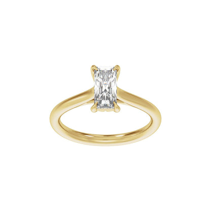 1 CTW Lab-Grown Diamond Engagement Ring, 10 mm