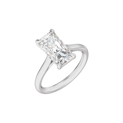2 CTW Lab-Grown Diamond Engagement Ring, 12.1 mm