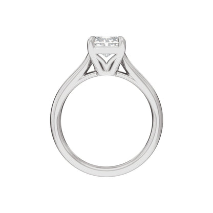2 CTW Lab-Grown Diamond Engagement Ring, 12.1 mm
