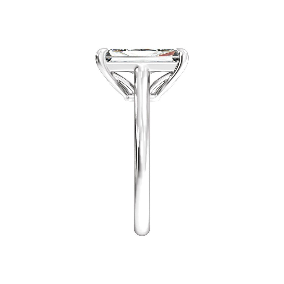 2 CTW Lab-Grown Diamond Engagement Ring, 12.1 mm