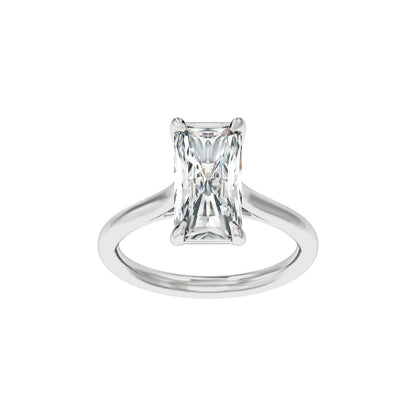2 CTW Lab-Grown Diamond Engagement Ring, 12.1 mm