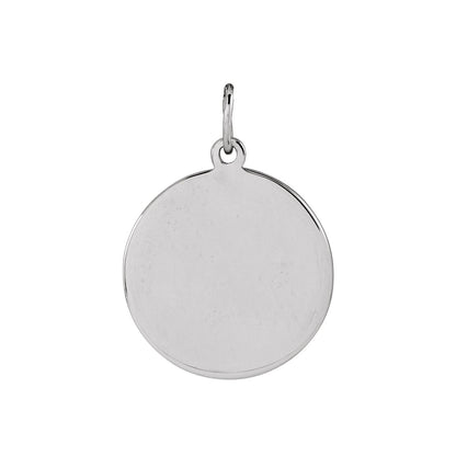 Engravable Soccer Pendant