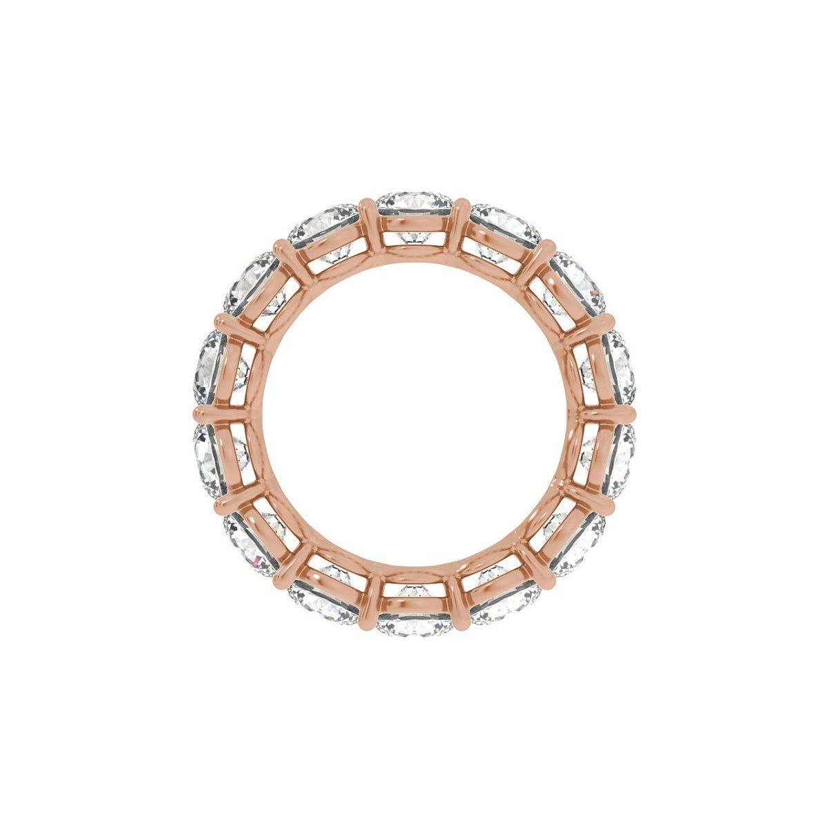 4 3/8 CTW Natural Diamond Low Profile Eternity Band