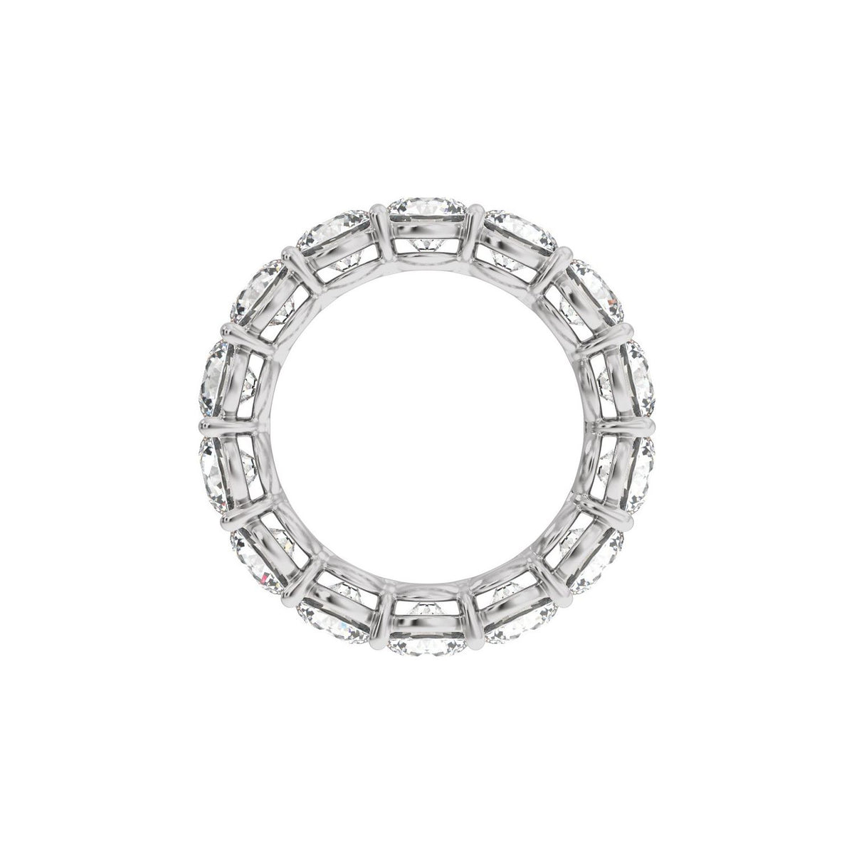 4 3/8 CTW Natural Diamond Low Profile Eternity Band