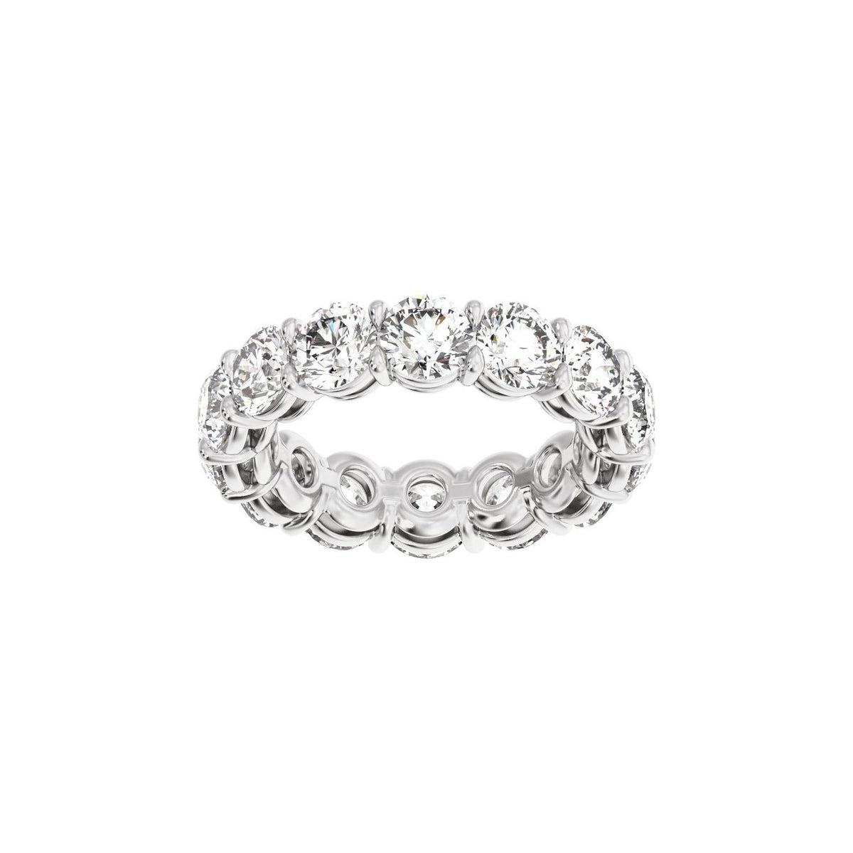 4 3/8 CTW Natural Diamond Low Profile Eternity Band