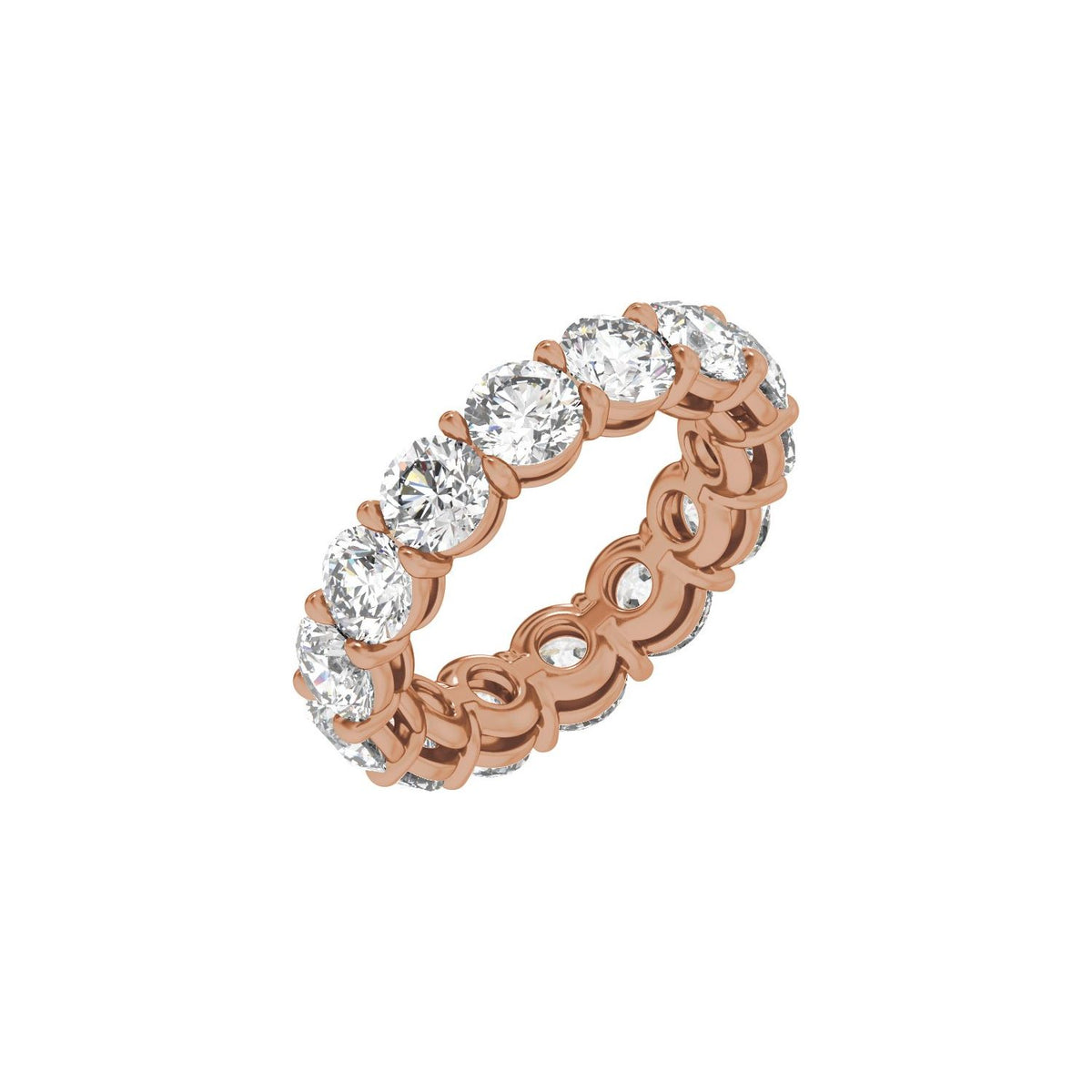 4 3/8 CTW Natural Diamond Low Profile Eternity Band