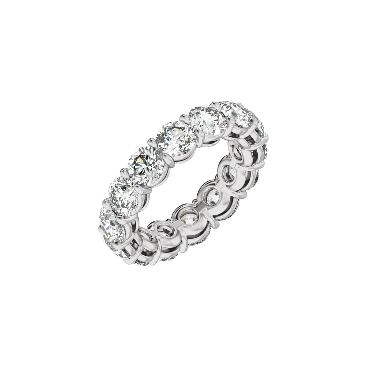 4 3/8 CTW Natural Diamond Low Profile Eternity Band