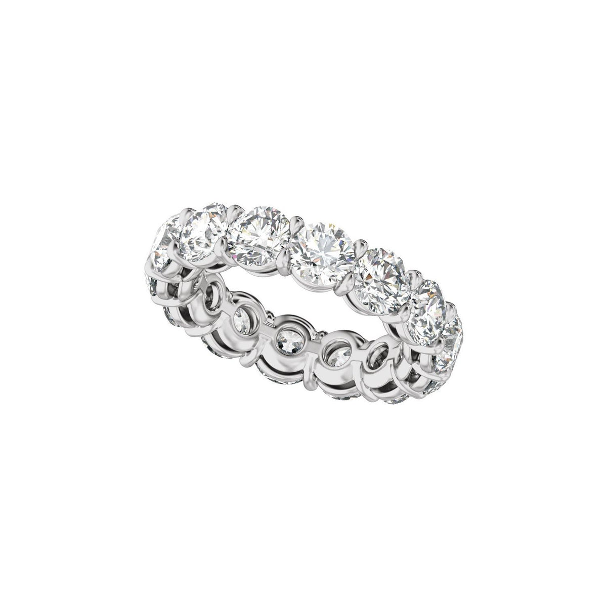 4 3/8 CTW Natural Diamond Low Profile Eternity Band