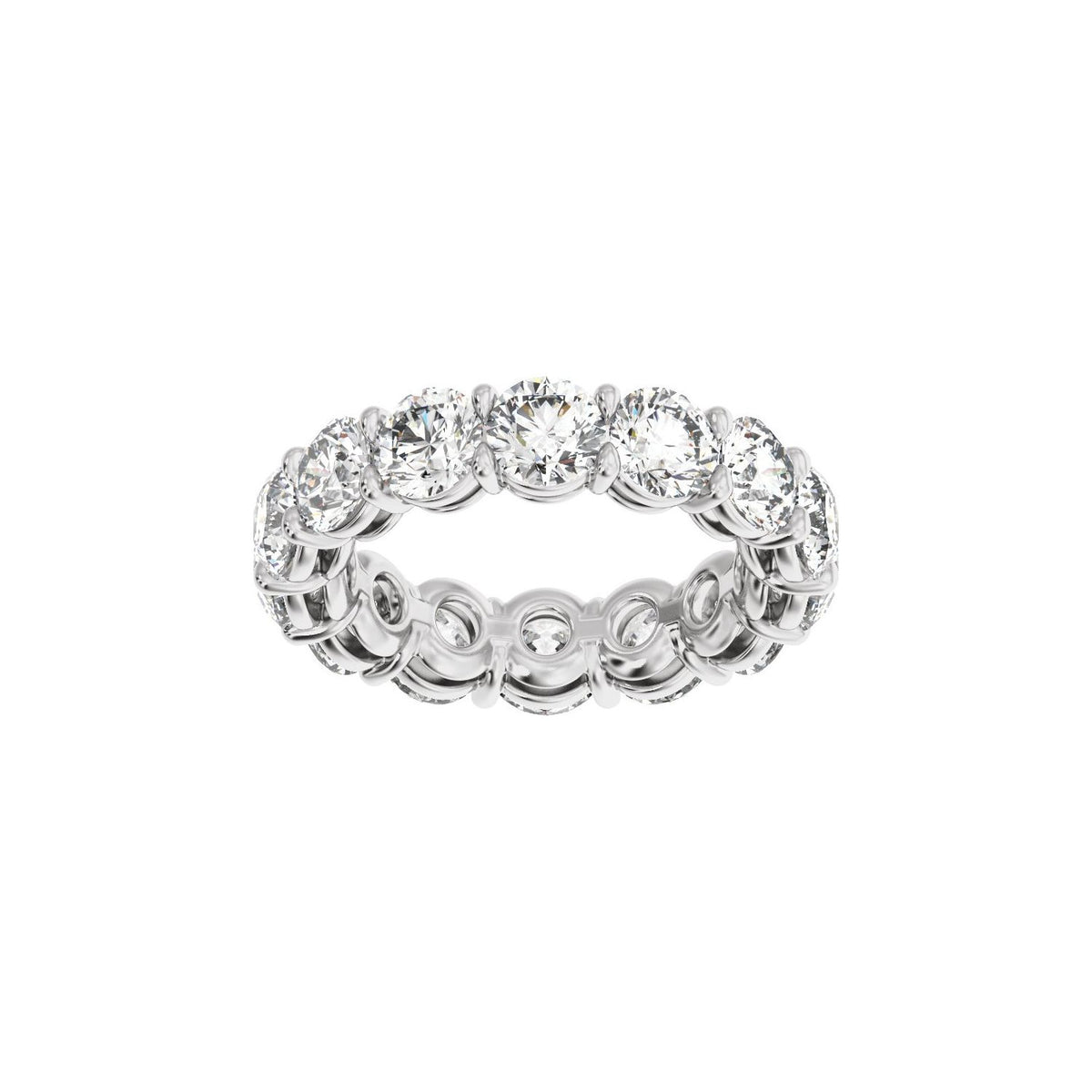 4 3/8 CTW Natural Diamond Low Profile Eternity Band