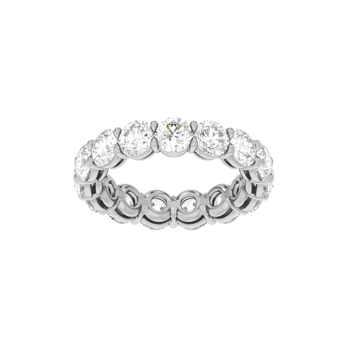 4 3/4 CTW Natural Diamond Low Profile Eternity Band