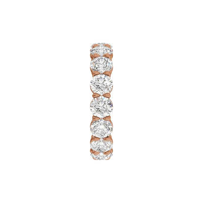 4 3/4 CTW Natural Diamond Low Profile Eternity Band