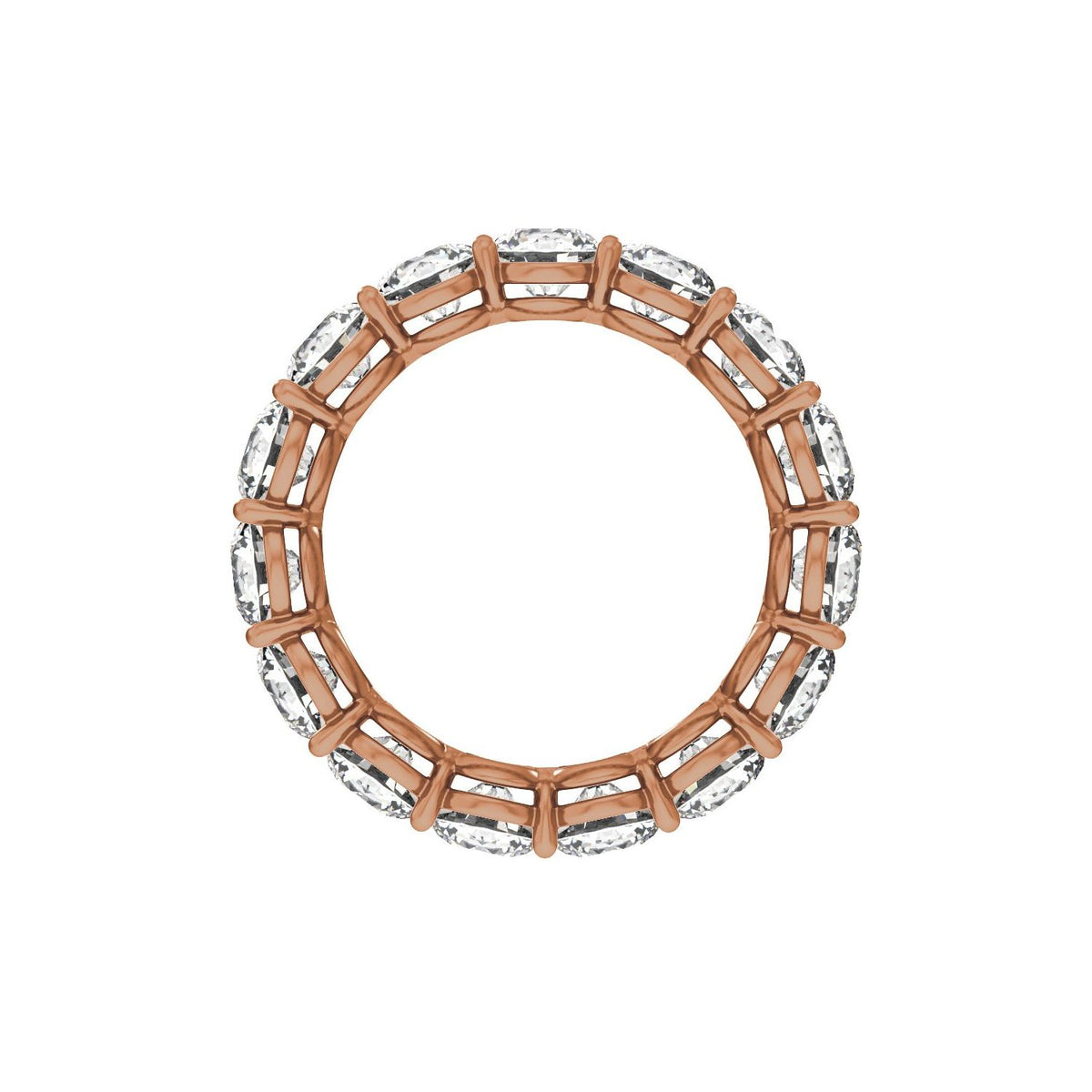 4 3/4 CTW Natural Diamond Low Profile Eternity Band