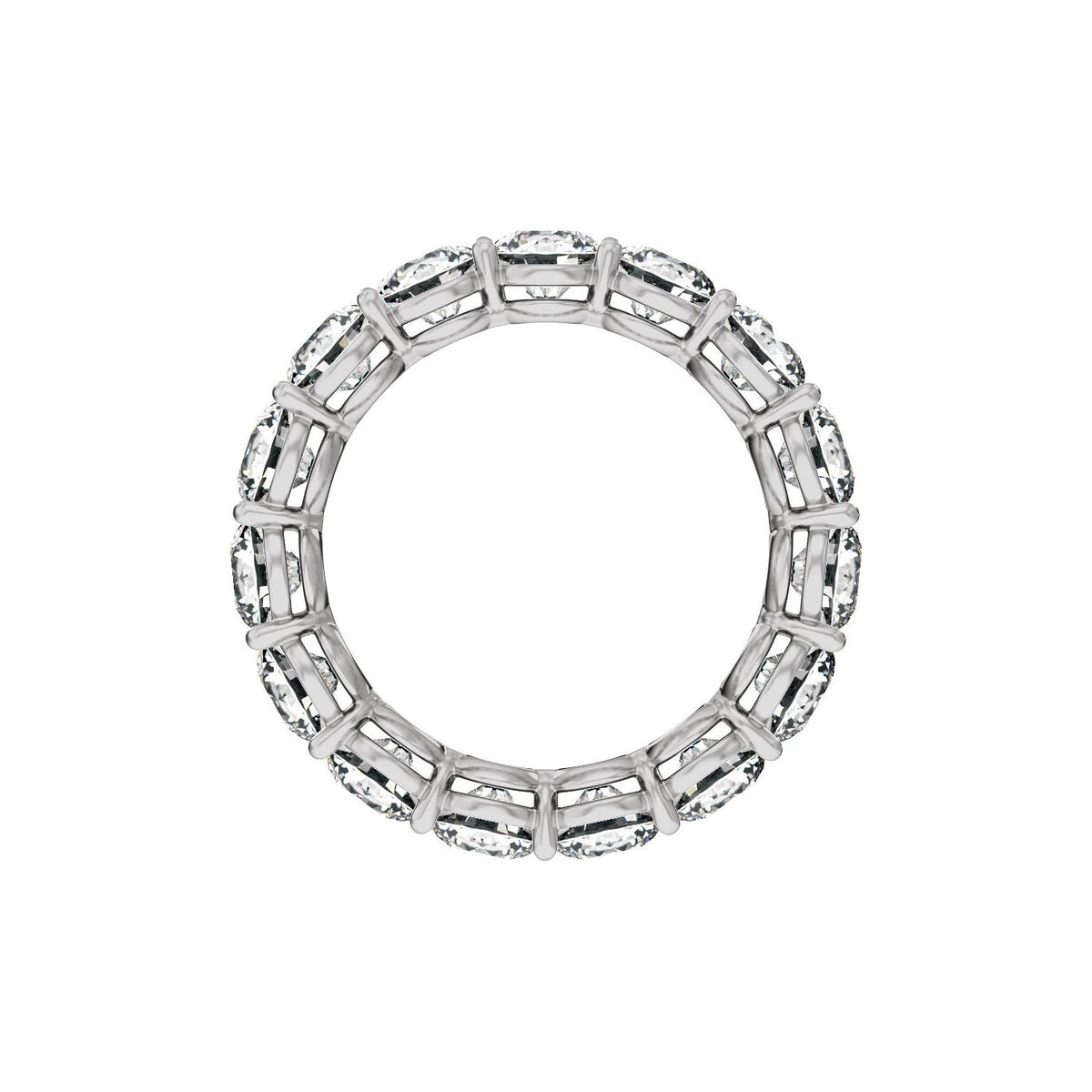 4 3/4 CTW Natural Diamond Low Profile Eternity Band