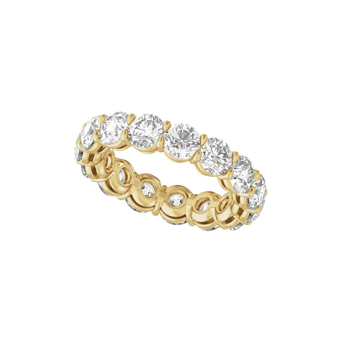 4 3/4 CTW Natural Diamond Low Profile Eternity Band