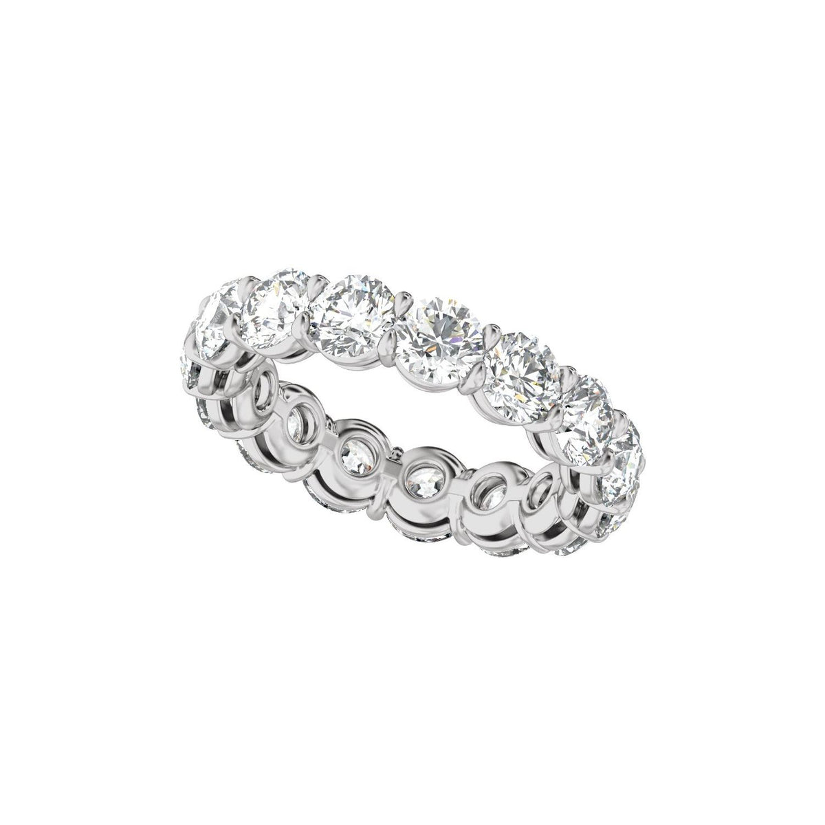 4 3/4 CTW Natural Diamond Low Profile Eternity Band