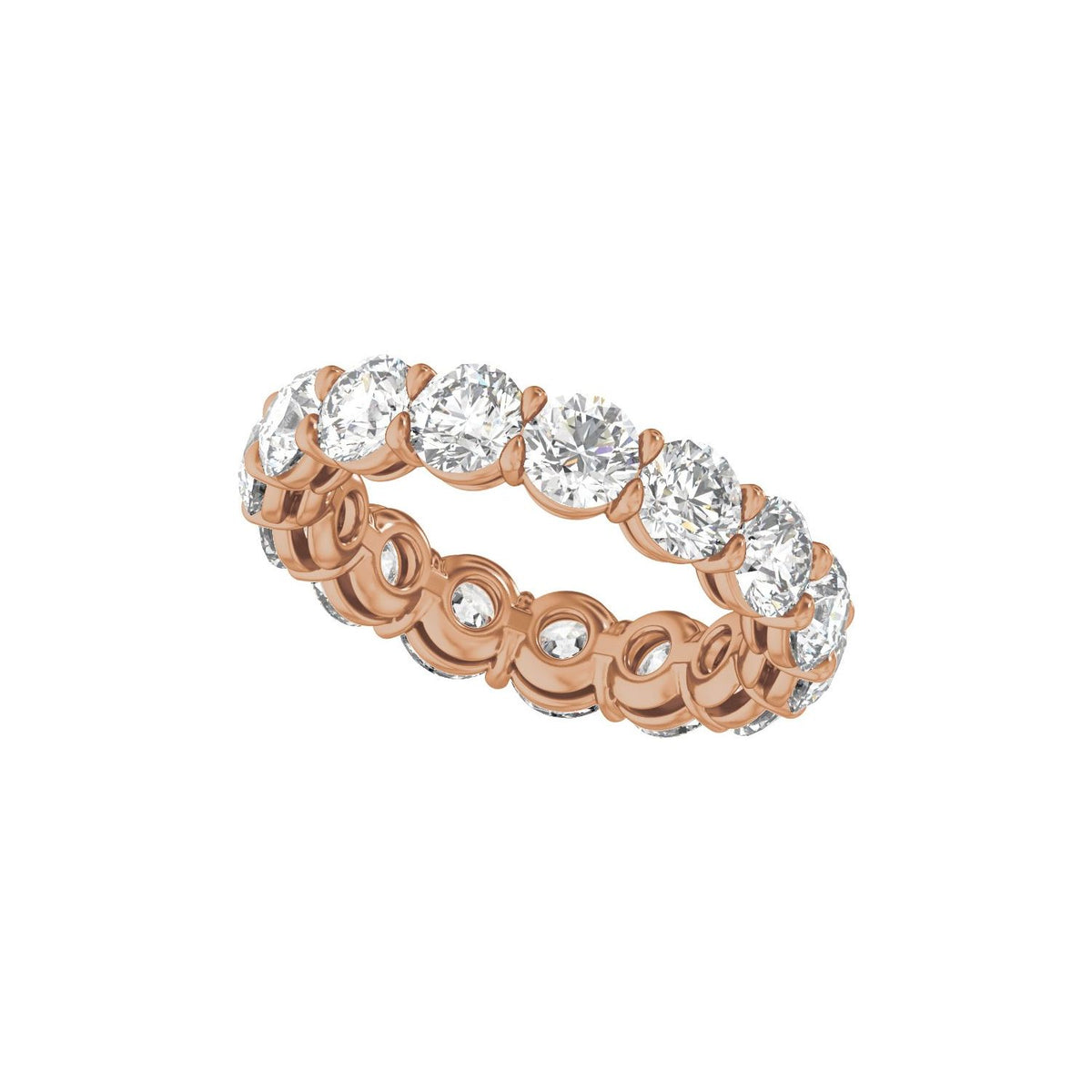 4 3/4 CTW Natural Diamond Low Profile Eternity Band