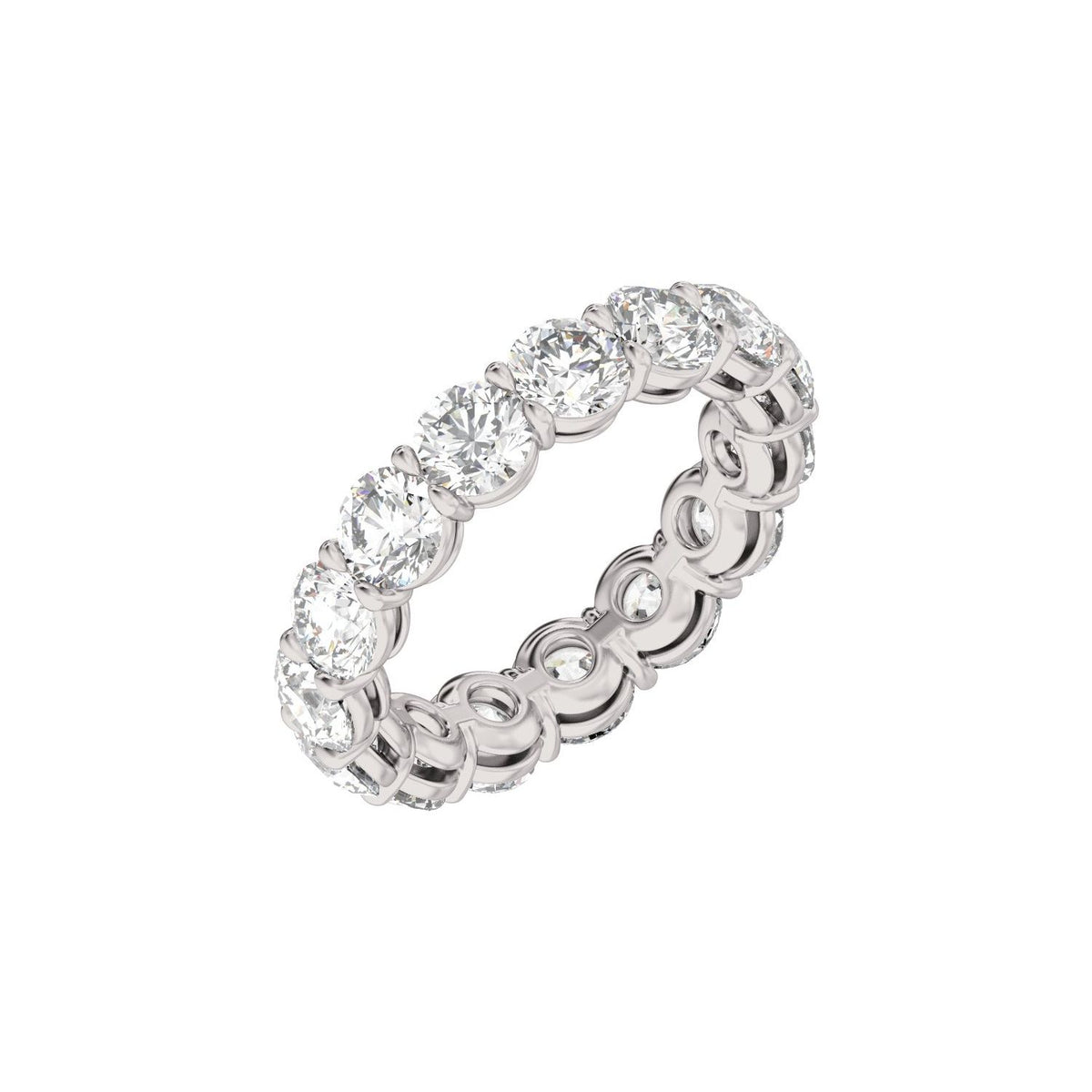 4 3/4 CTW Natural Diamond Low Profile Eternity Band