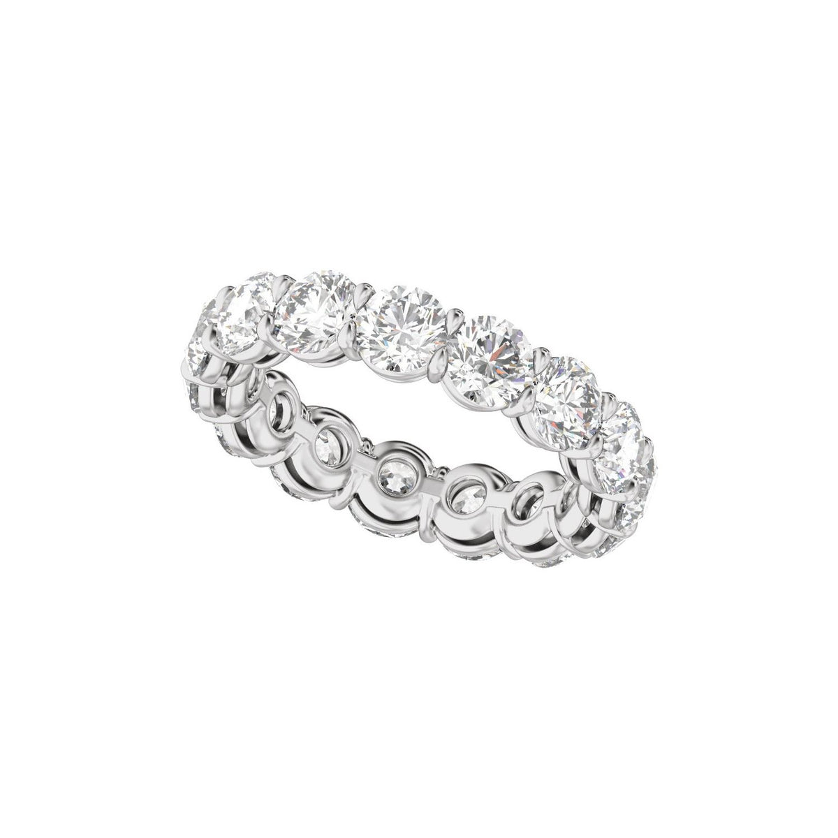 4 3/4 CTW Natural Diamond Low Profile Eternity Band
