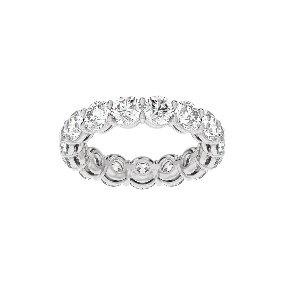 4 3/4 CTW Natural Diamond Low Profile Eternity Band