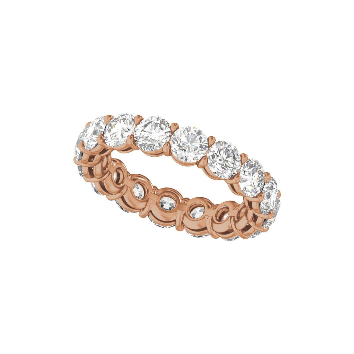 5 CTW Natural Diamond Low Profile Eternity Band