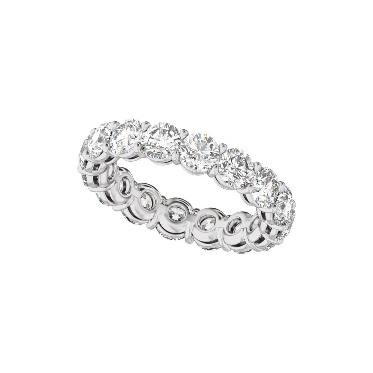 5 CTW Natural Diamond Low Profile Eternity Band