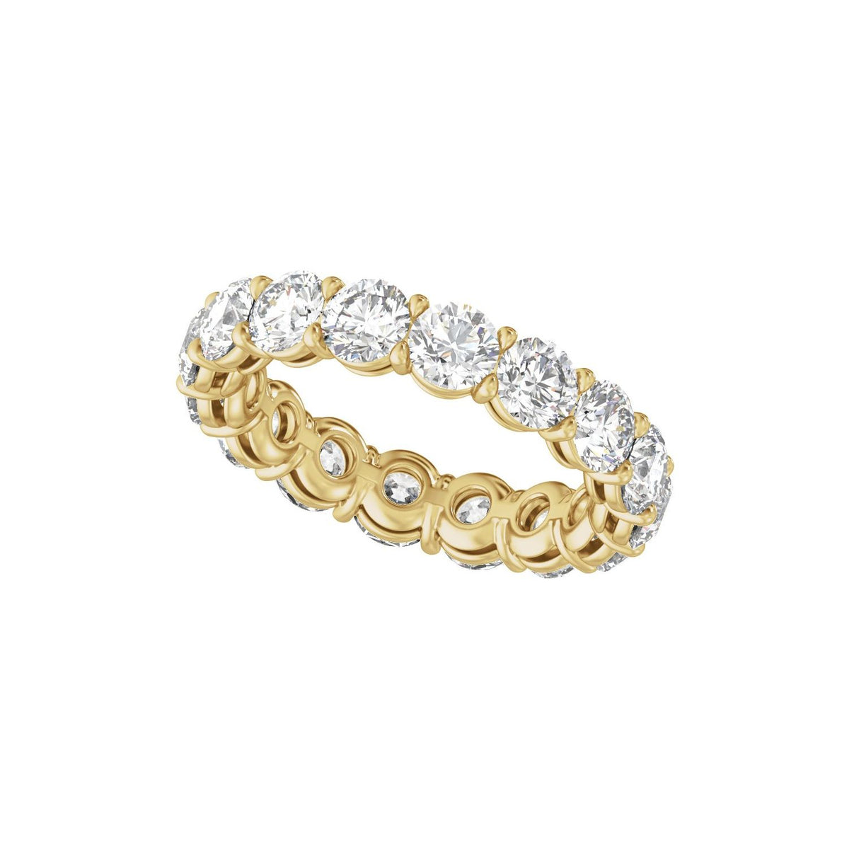 5 CTW Natural Diamond Low Profile Eternity Band