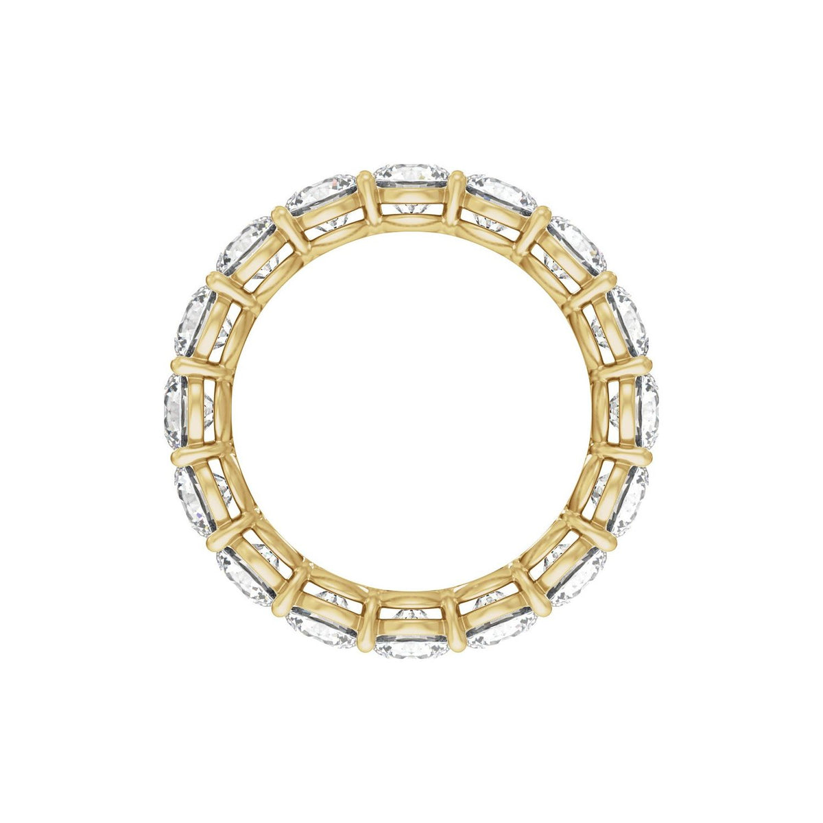 5 CTW Natural Diamond Low Profile Eternity Band