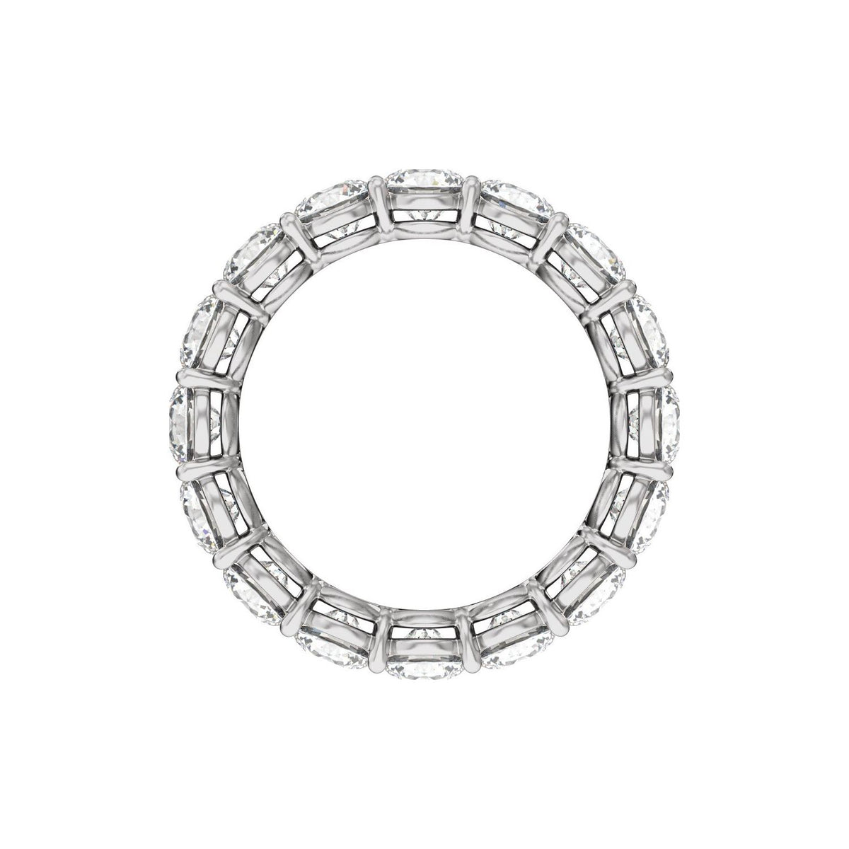 5 CTW Natural Diamond Low Profile Eternity Band