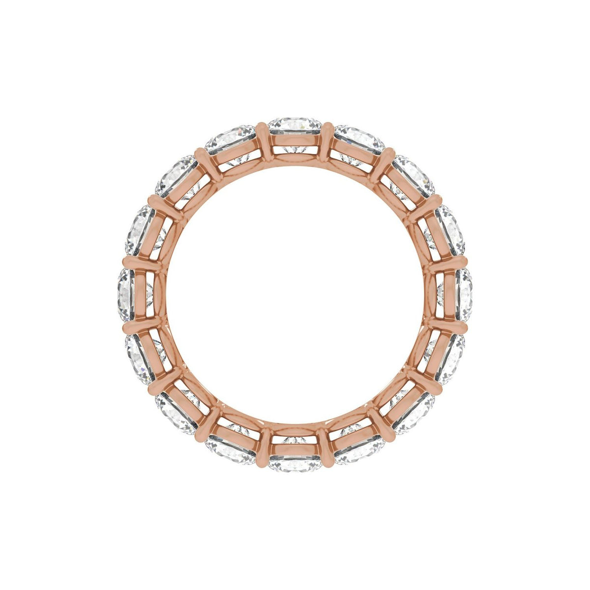 5 CTW Natural Diamond Low Profile Eternity Band