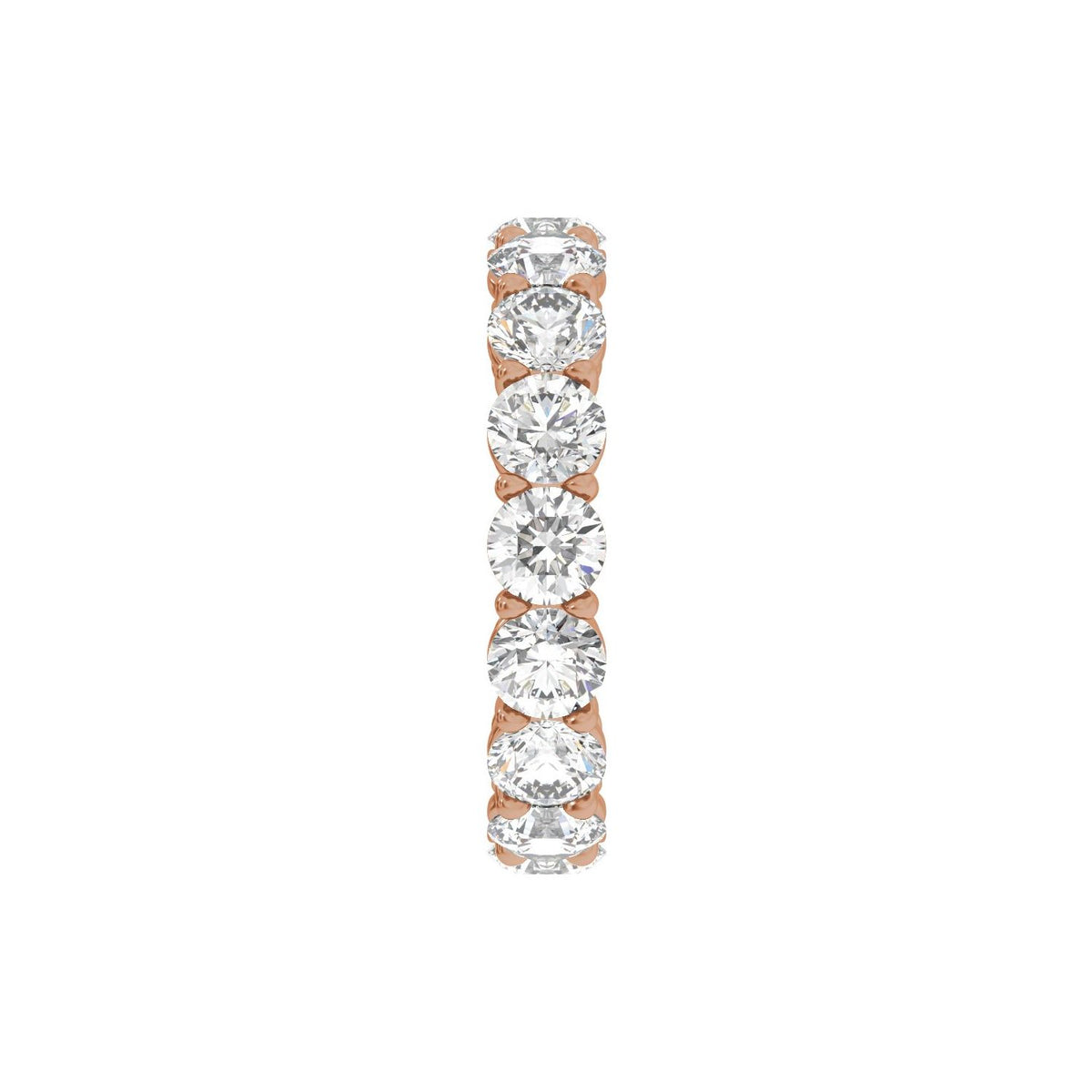 5 CTW Natural Diamond Low Profile Eternity Band