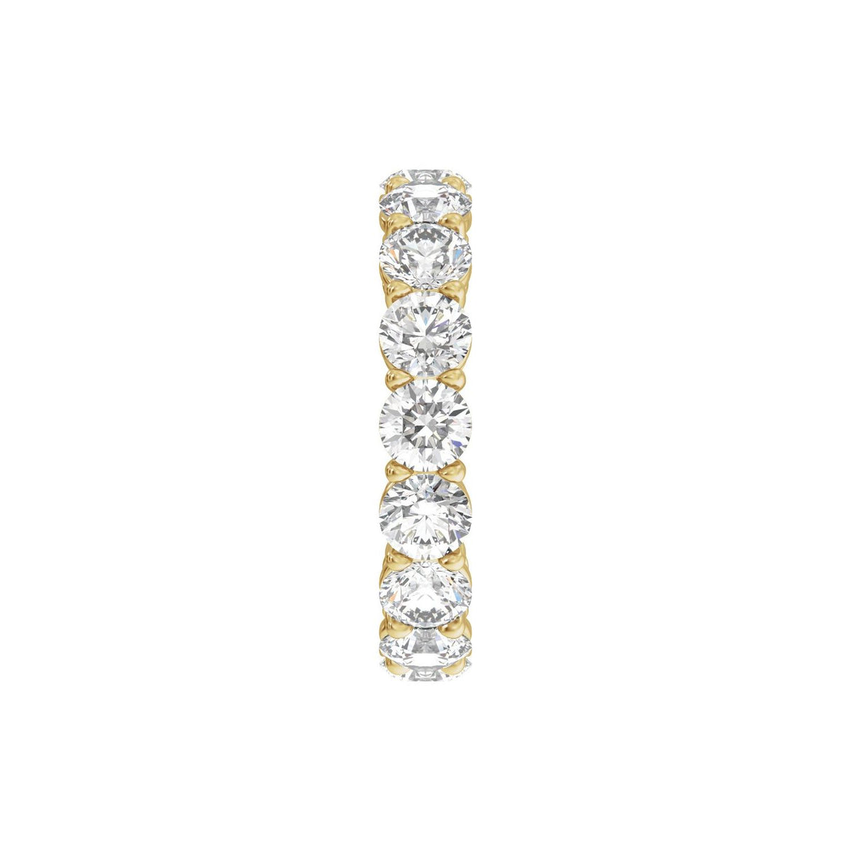 5 CTW Natural Diamond Low Profile Eternity Band