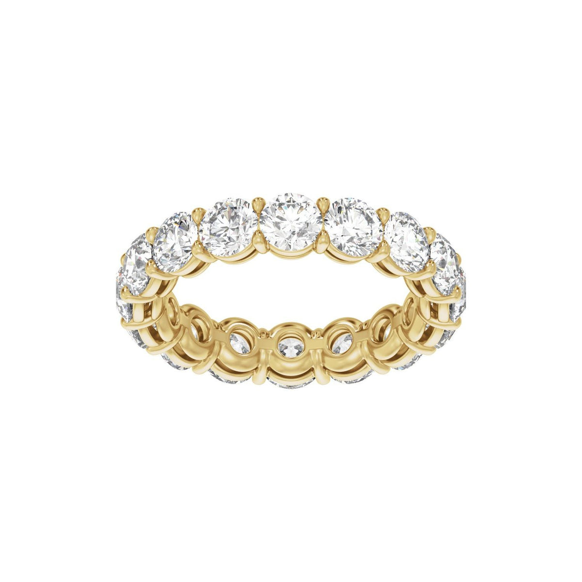5 CTW Natural Diamond Low Profile Eternity Band