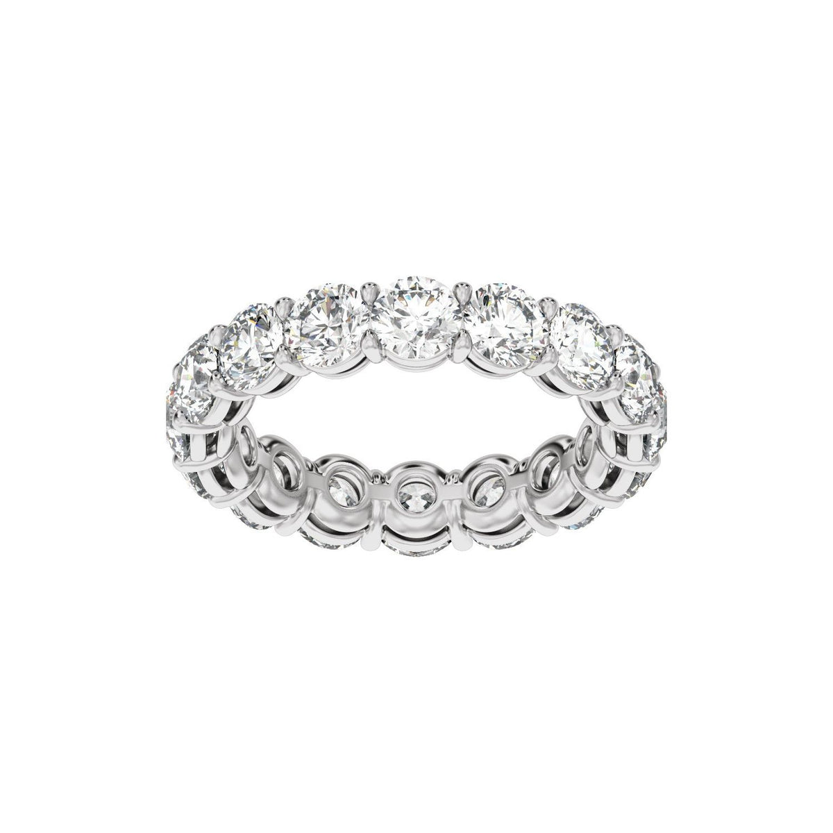 5 CTW Natural Diamond Low Profile Eternity Band
