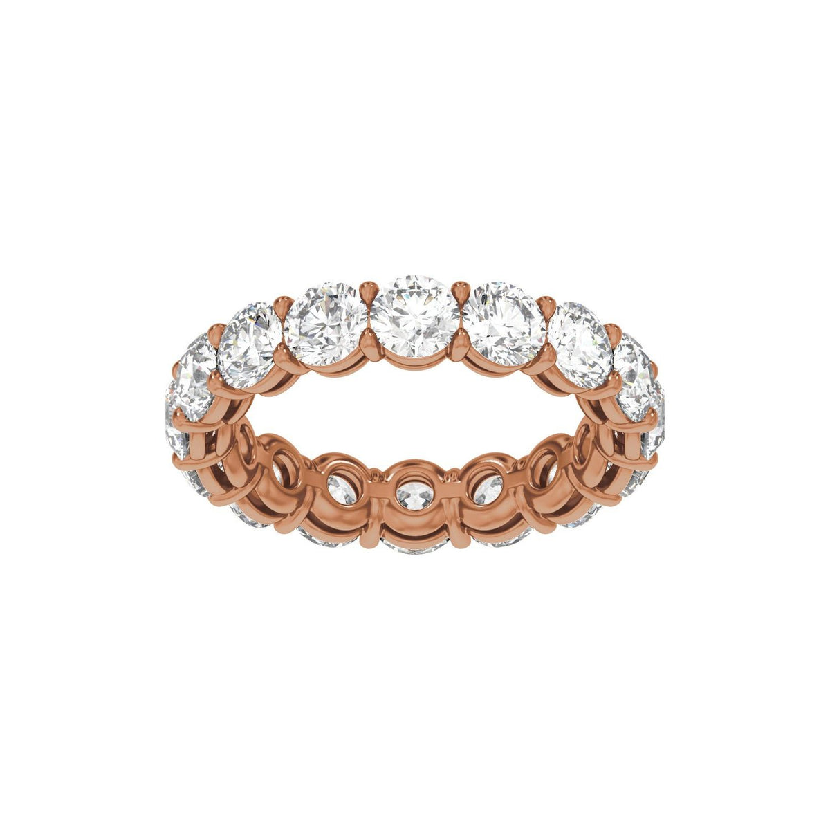 5 CTW Natural Diamond Low Profile Eternity Band